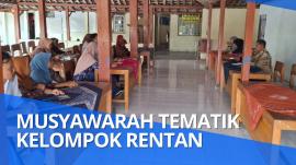 Kalurahan Plembutan Gelar Musyawarah Tematik Kelompok Rentan